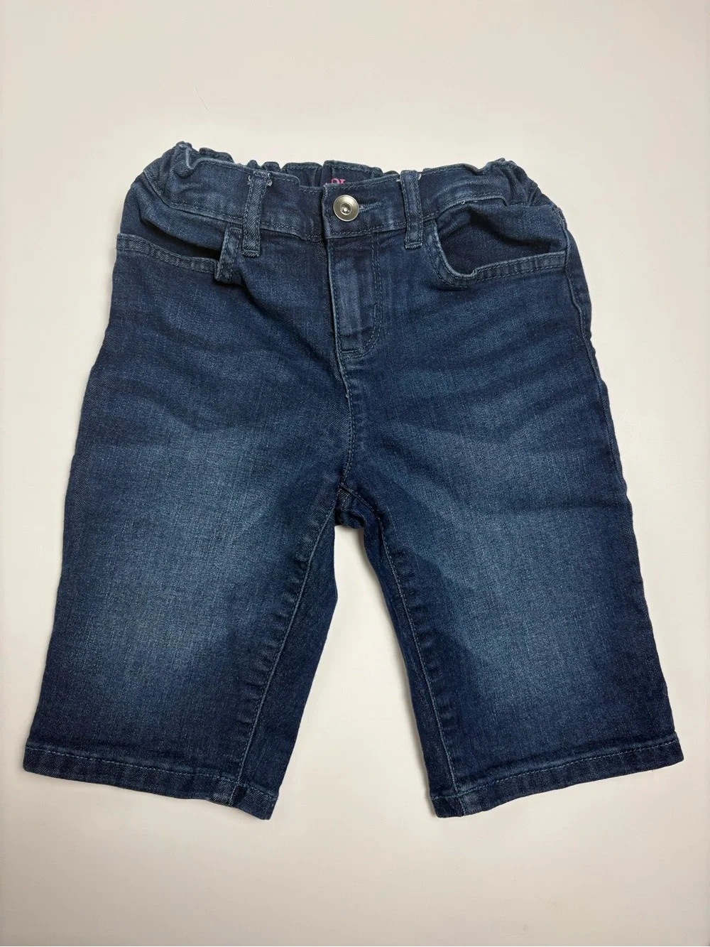 Place Dark Blue Denim Shorts for Kids Size 8
